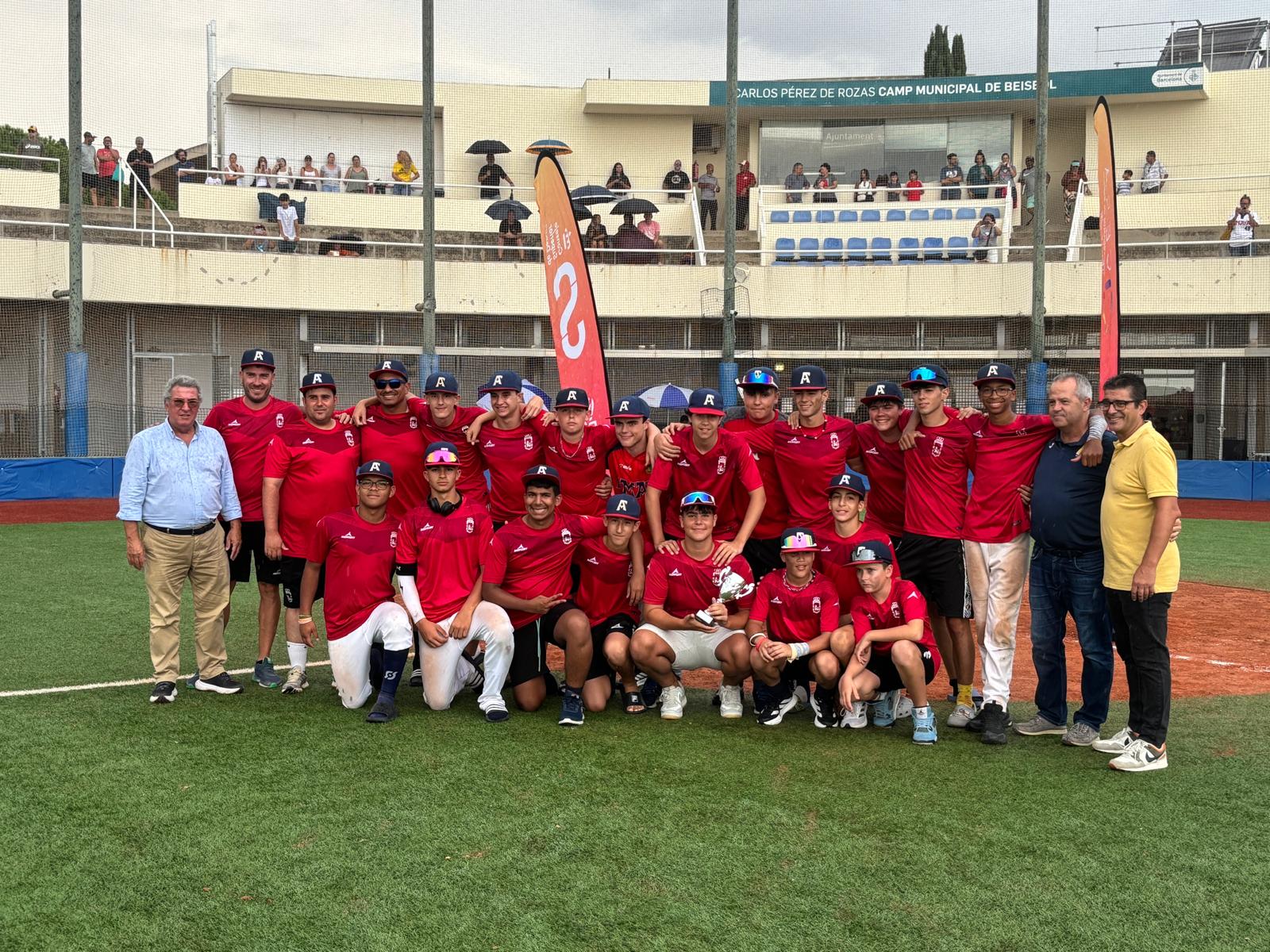 C.D. Amaya logra el bronce en el Campeonato de España Sub-15 de Béisbol celebrado en Barcelona